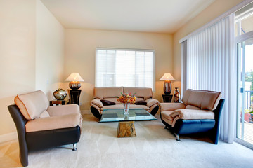 Modern living room interior