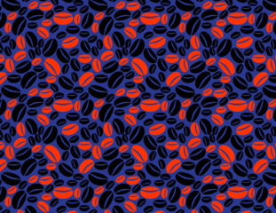 coffee bean pattern