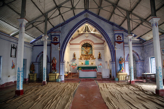 Catholic Church in Basanti, West Bengal, India