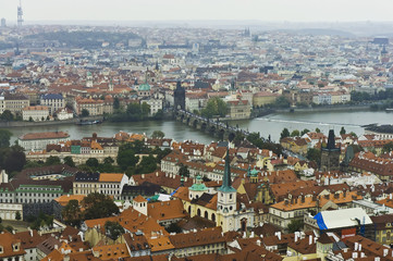 Fototapeta na wymiar Charles Bridge, Prague, Czech Repubic