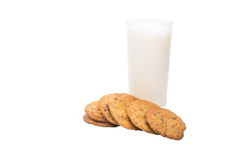 Milk And Home Made Cookies