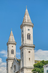 Fototapeta na wymiar Kościół święty Ludwig w Monachium, Niemcy