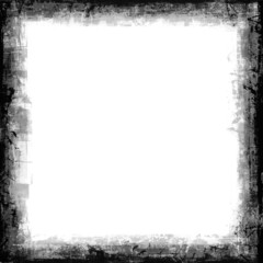 Computer designed grunge border