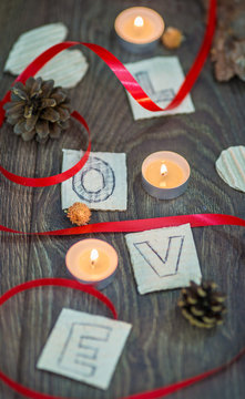 Love Letters, Candles And A Red String