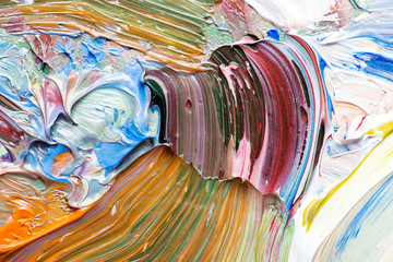 Abstract art background. Hand-painted background
