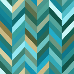 Seamless Color Abstract Zigzag Vector Background