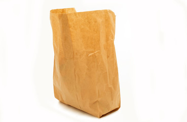 paper bag isolated