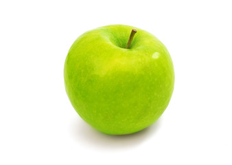 green apple isolated