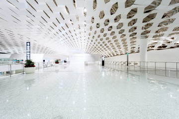 White hall at airport