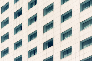 Office Building Exterior Facade Windows