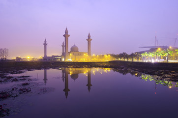 The Tengku Ampuan Jemaah Mosque, Bukit Jelutong, Malaysia mosque