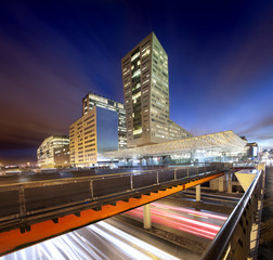 Euralille district in Lille - France