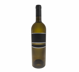 wine white bottle