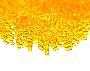 plastic polymer granules