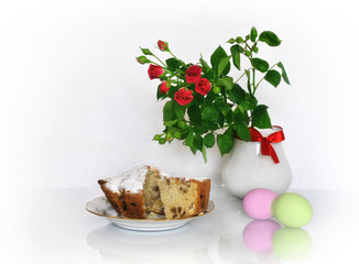 Roses, cakes and Easter eggs