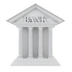 Fototapeta premium Bank model