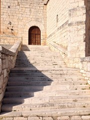 Escalera de la iglesia