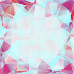 Abstract polygone background