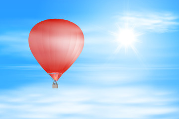 air balloon in the sky