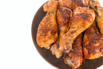 Roasted chicken background
