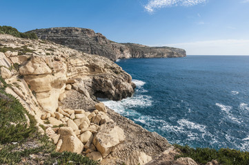 The Dingli Cliffs in Malta