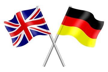 Flags: Great Britain and Germany