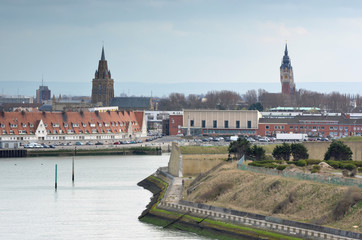 Fototapeta premium calais et son port