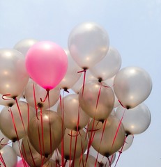 pink balloon