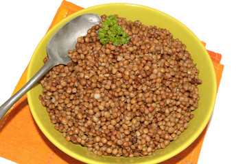 plat de lentilles