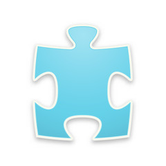 Obraz premium the puzzle graphic element