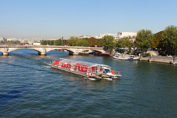 Obraz premium Seine river, Paris.
