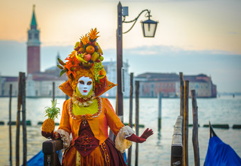 Venetian carnival masks