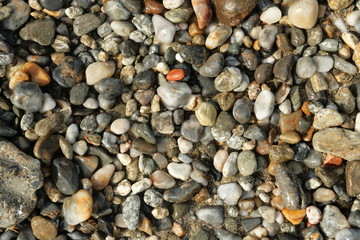 Fond de galets