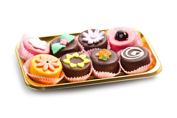 variety of cassate sicily dessert