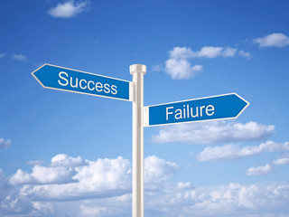 Success - Failure Sign