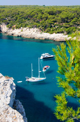 Cala Galdana beach, Island of Menorca, Balearic Islands, Spain © stanciuc