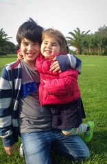 Bambini sorridono