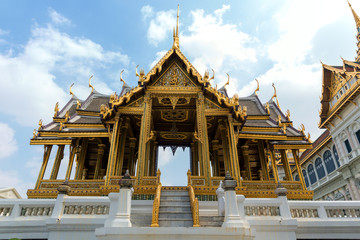 Fototapeta premium Building at Wat Phra Chetupon Vimolmangklararm (Wat Pho) temple