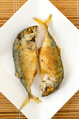 Fried mackerel
