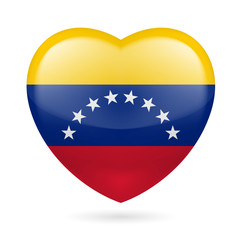 Heart icon of Venezuela