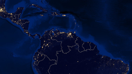 Caribbean Sea - Night - 02 © Guillaume Le Bloas