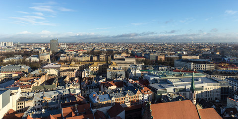 panorama of Riga
