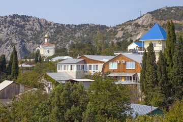 Crimean village.