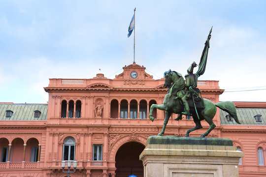 Government house in buenos aires, argentina