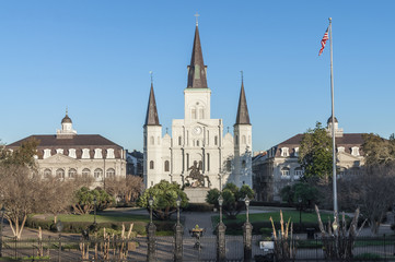 Fototapeta na wymiar Saint Louis Cathedral