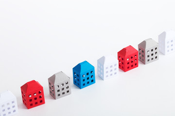  ペーパークラフトの建築物・ビルディング・住宅（プロパティリリース有り）