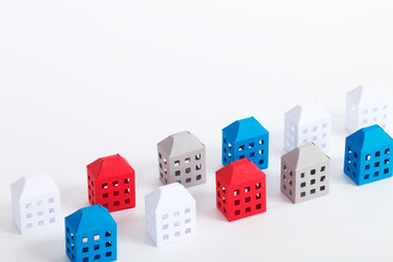  ペーパークラフトの建築物・ビルディング・住宅（プロパティリリース有り）