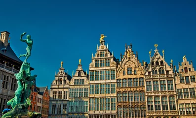  Nice houses in the old town of Antwerp, Belgium © Horváth Botond