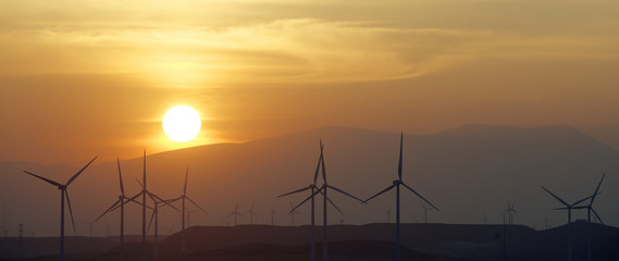 Naklejka premium wind energy