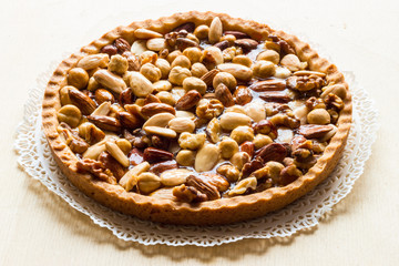 Tarts of  dried fruit